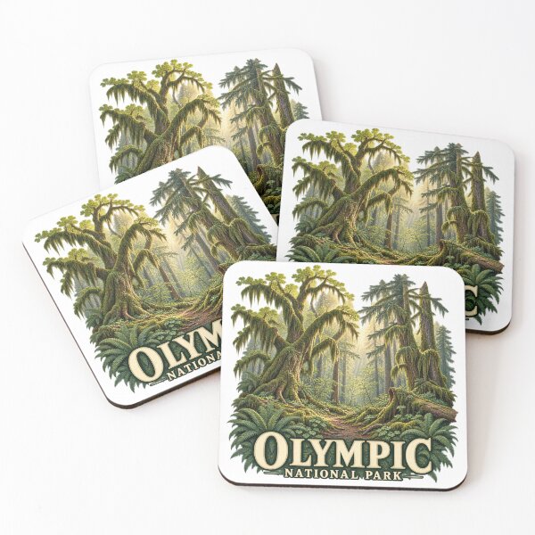 Item preview, Olympic National Park designed and sold by theartfulaspie.