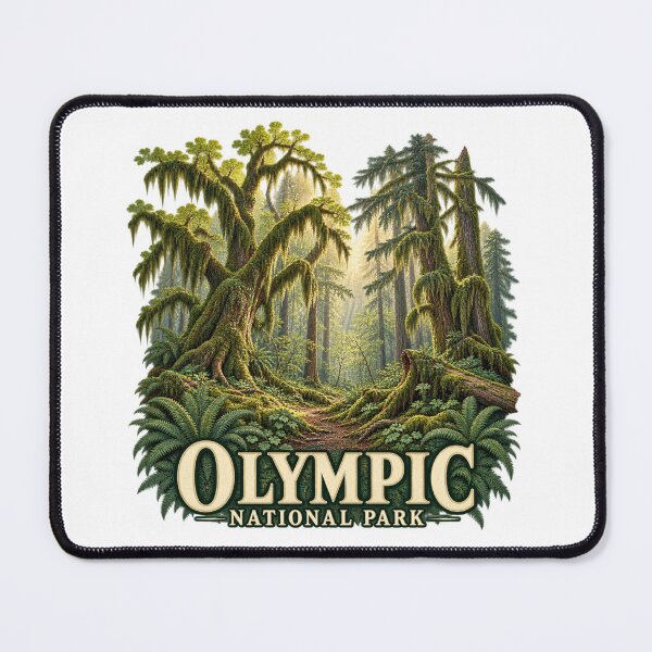 Item preview, Olympic National Park designed and sold by theartfulaspie.