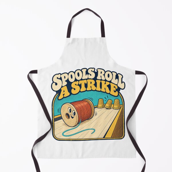 Item preview, Thread Spool Bowling Against Three Tiny Thimbles designed and sold by Pixdot.