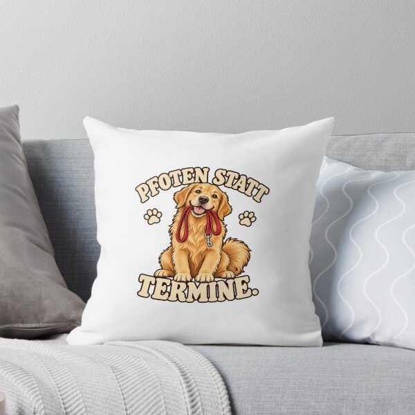 Aperçu de l'œuvre Pfoten Statt Termine Happy Dog créée et vendue par BYMK.
