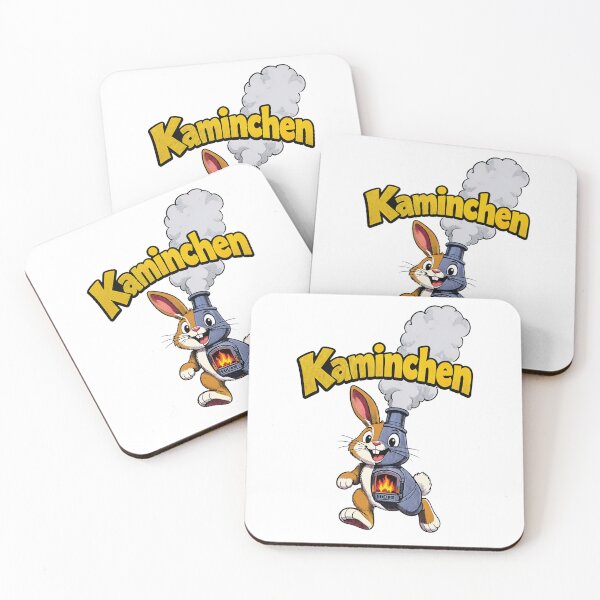 Artikelvorschau, Kaminchen cartoon – Kaninchen Kamin Wortspiel entworfen und verkauft von OUTLAWND.