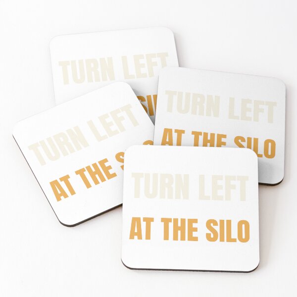 Item preview, Turn Left at the Silo — Funny Rural Directions Design designed and sold by FlyoverCountry.