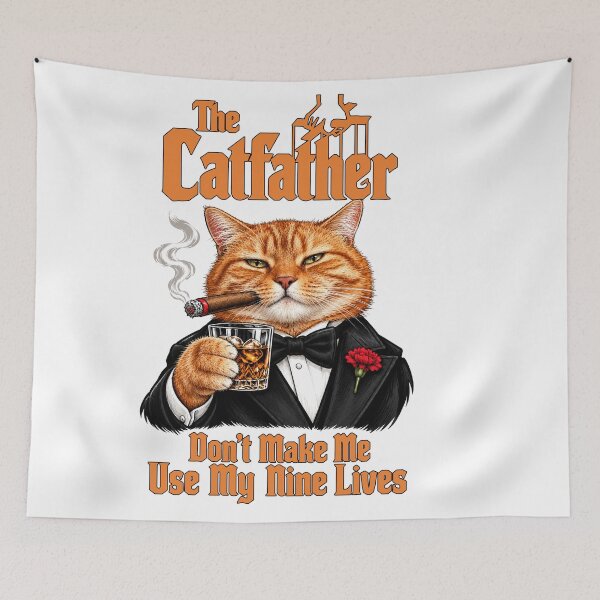 Item preview, Cat father Cat Lover Cat Dad Fathers Day designed and sold by TeeARTHY.