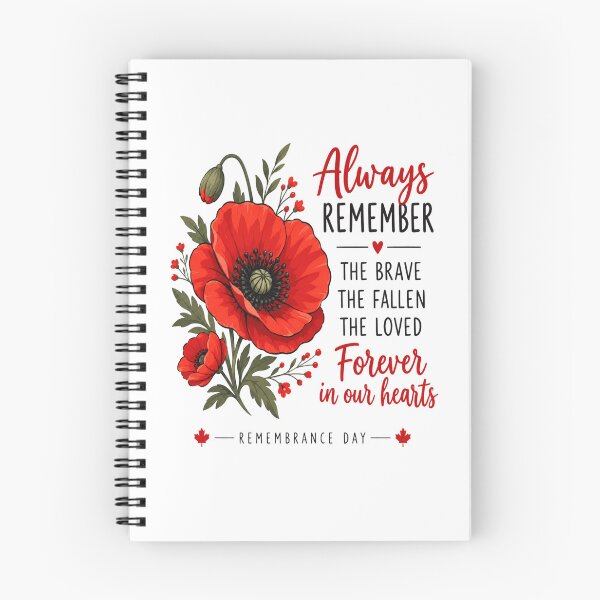 Item preview, Always Remember Remembrance Day Poppy — Never Forget, Honour & Sacrifice designed and sold by InspiredCreatives.