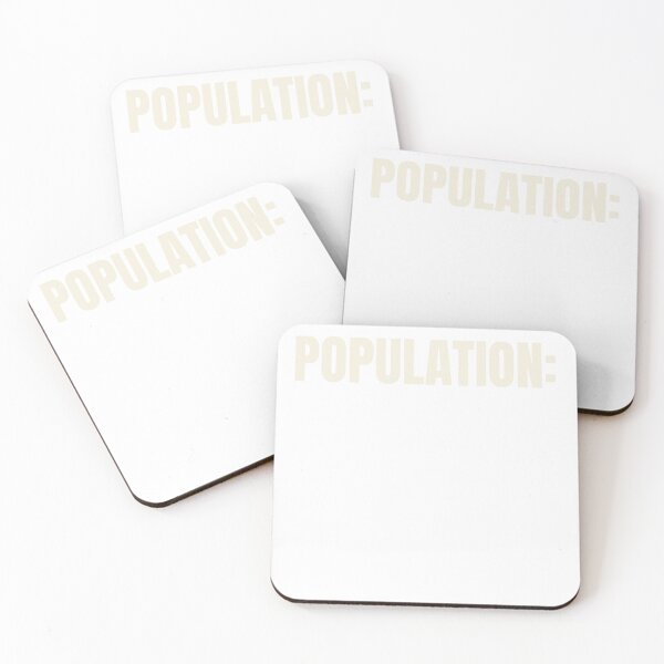 Item preview, Population: Everyone You Know — Small Town Pride Design designed and sold by FlyoverCountry.