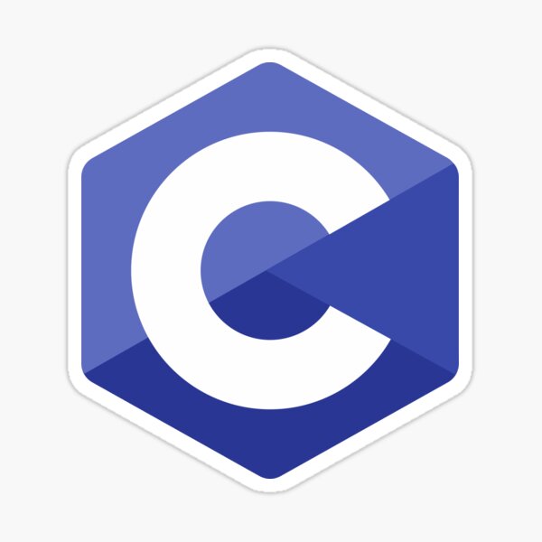 C Logo Sticker
