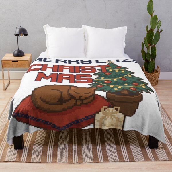 Item preview, merry cozy christmas, pixel art style designed and sold by samuzai.