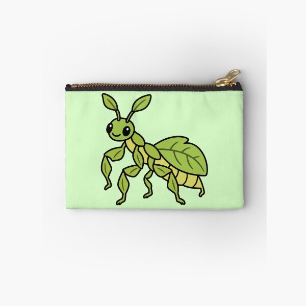 Item preview, Cute Cartoon Leaf Insect designed and sold by WildlifeDoodle.