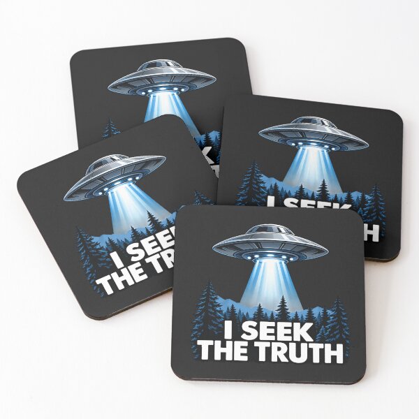 Item preview, I Seek The Truth – UFO Flying Saucer Alien Disclosure designed and sold by JamesDunican.