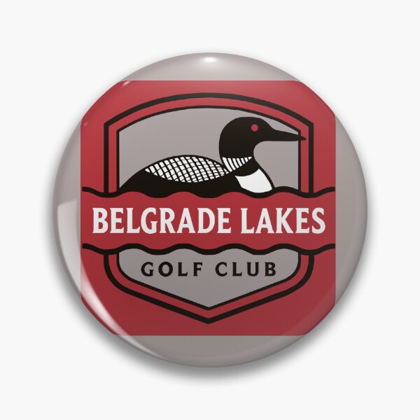 Item preview, Belgrade Lakes Logo designed and sold by C+J Pastel Prints.