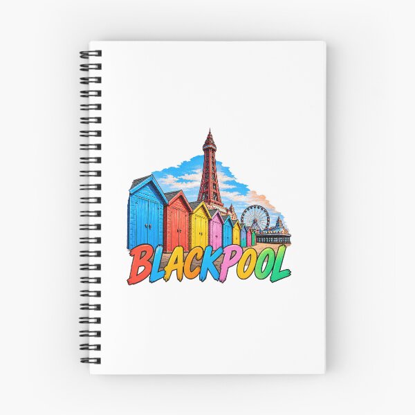 Item preview, Blackpool England Seaside Tower Retro Travel Souvenir designed and sold by ArtDesignTp.