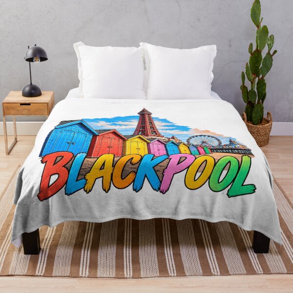Item preview, Blackpool England Seaside Tower Retro Travel Souvenir designed and sold by ArtDesignTp.