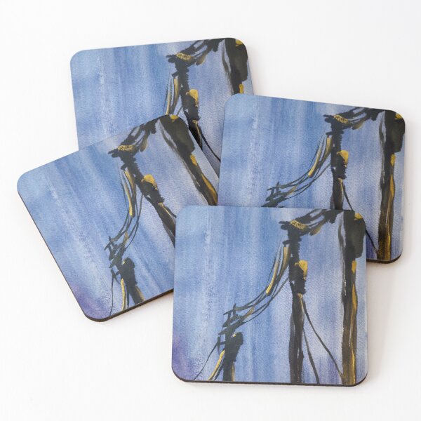 Item preview, Power Lines in the Rain designed and sold by TheWingsmith.