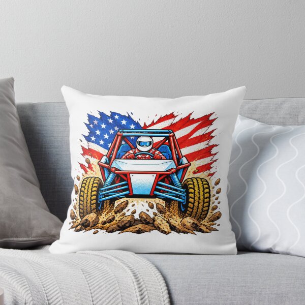 Item preview, American Flag Dune Buggy Offroad Racing USA Patriotic designed and sold by ArtDesignTp.