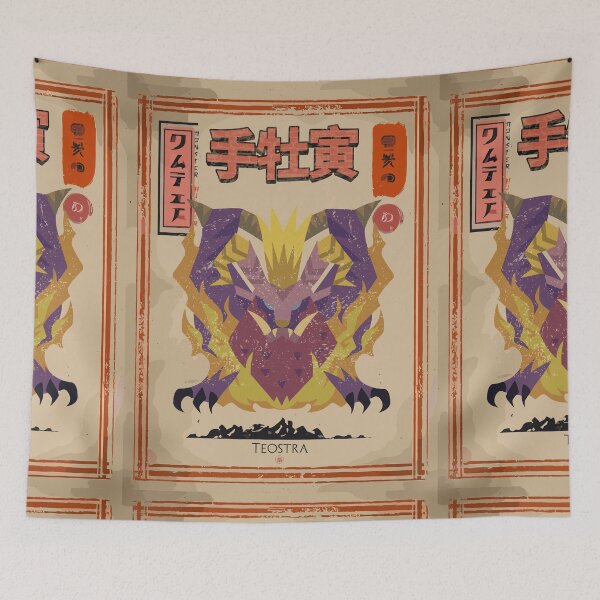 Item preview, Teostra-MONSTER HUNTER designed and sold by TivaRedLabs.