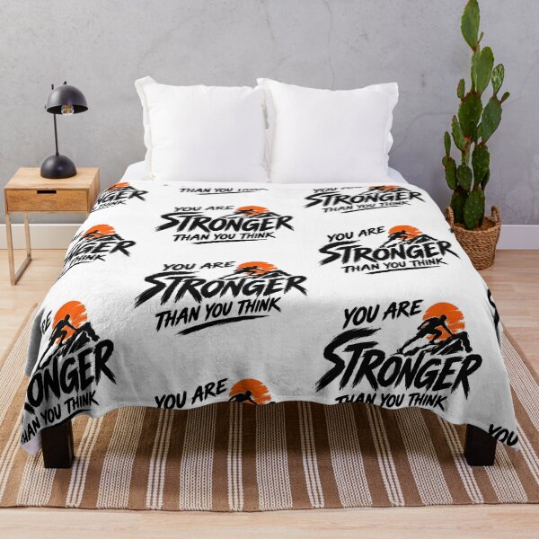 Item preview, You Are Stronger Than You Think – Bold Motivational Streetwear Art designed and sold by Tee-Show.