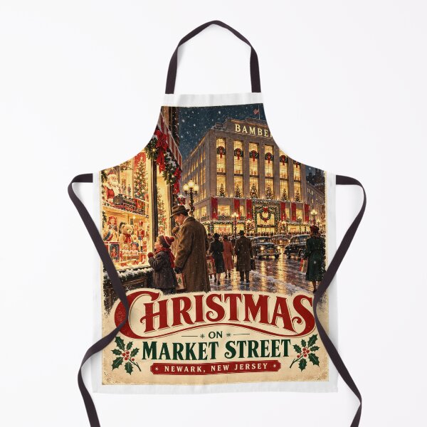 Item preview, Navidad en Market Street — Bamberger’s, Newark, Nueva Jersey designed and sold by Past in Threads.