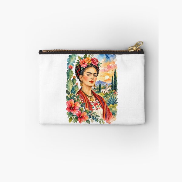 Item preview, Floral Mexican Folk Art  Frida Kahlo  designed and sold by TeeARTHY.