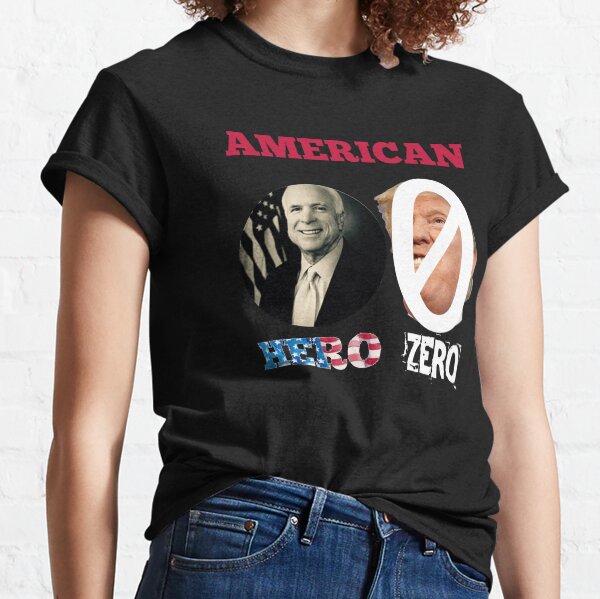 john mccain hero t shirt