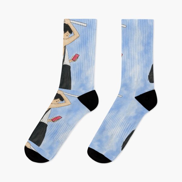 Item preview, Digital Shelter – Cozy Rainy Day Anime Boy Art designed and sold by Alemway.