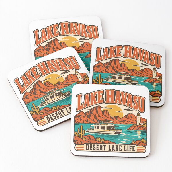 Item preview, Lake Havasu Gift - Desert Lake Life designed and sold by RedRubyBubble.