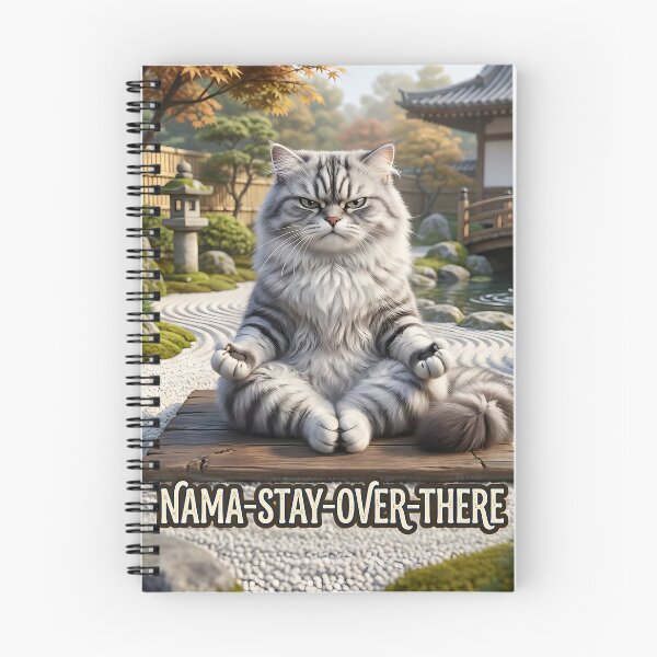 Item preview, Cranky Cat Nama-Stay-Over-There designed and sold by The She Shed.