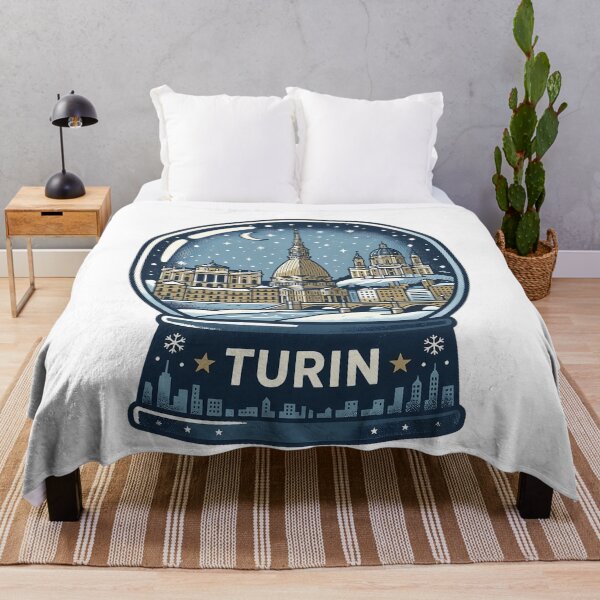 Item preview, Vintage Turin Snow Globe Travel Badge designed and sold by k3rstman1.