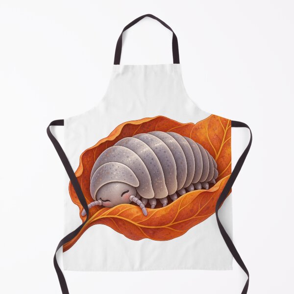 Item preview, Sleepy Pill Bug Curled in a Leaf designed and sold by Drip stamp.