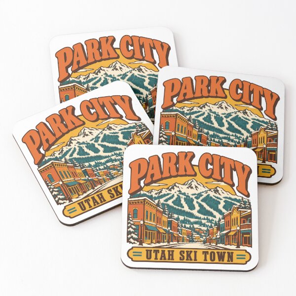 Item preview, Park City Gift - Utah Ski Town designed and sold by RedRubyBubble.