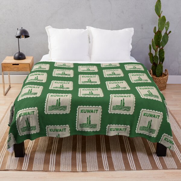 Item preview, Kuwait Kuwait Towers Embroidered Stamp Art designed and sold by tiigerdad.