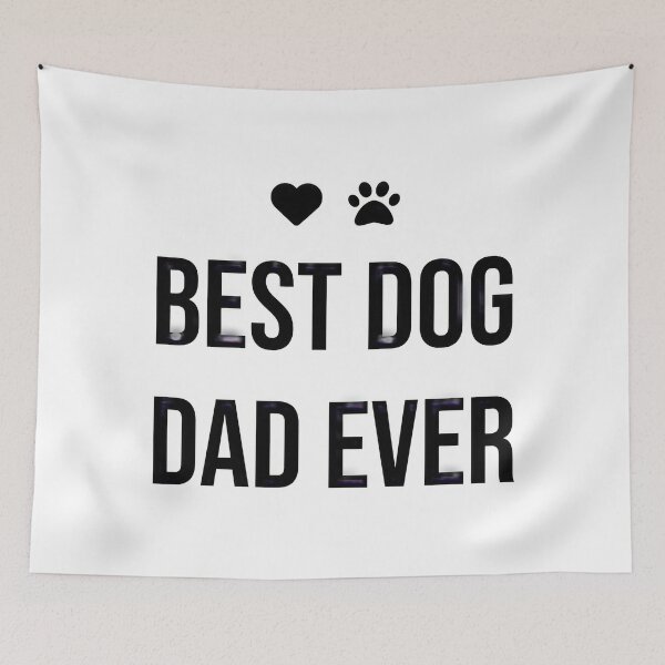Item preview, Best Dog Dad Ever designed and sold by KaiWaiGallery.
