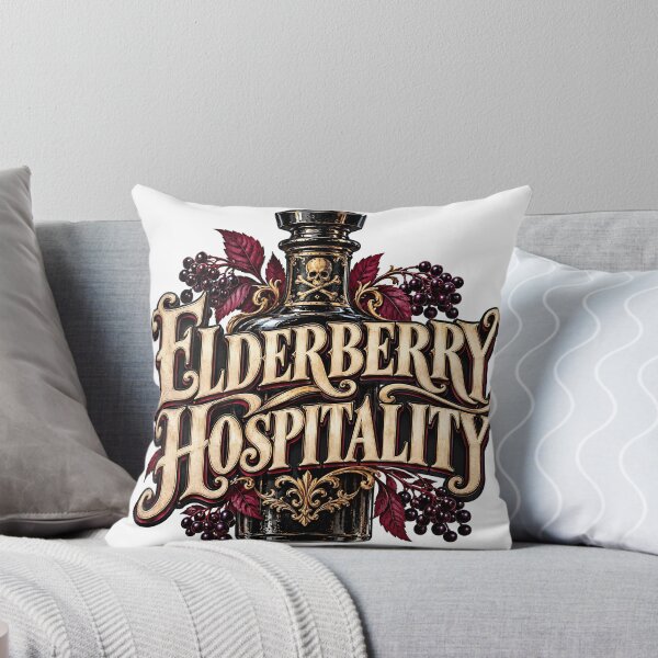 Item preview, Arsenic and Old Lace - ELDERBERRY HOSPITALITY designed and sold by Lyric Vault - Rock on.