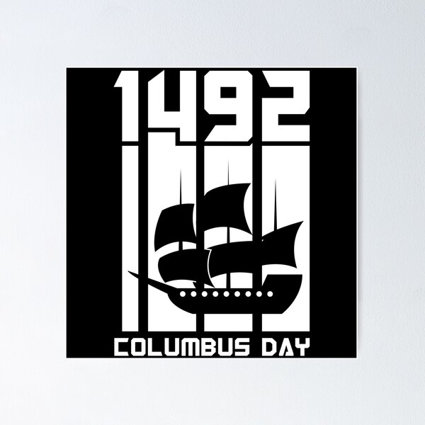 Item preview, Columbus Day USA America holiday gift idea designed and sold by Mark Sukra.