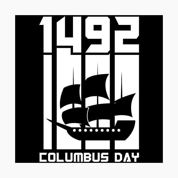 Item preview, Columbus Day USA America holiday gift idea designed and sold by Mark Sukra.