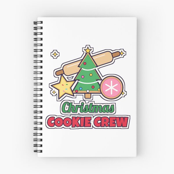 Item preview, Christmas Cookie Crew Holiday Baking Tree Star Sugar Cookies Rolling Pin designed and sold by Laminou91.