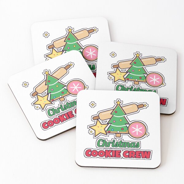 Item preview, Christmas Cookie Crew Holiday Baking Tree Star Sugar Cookies Rolling Pin designed and sold by Laminou91.
