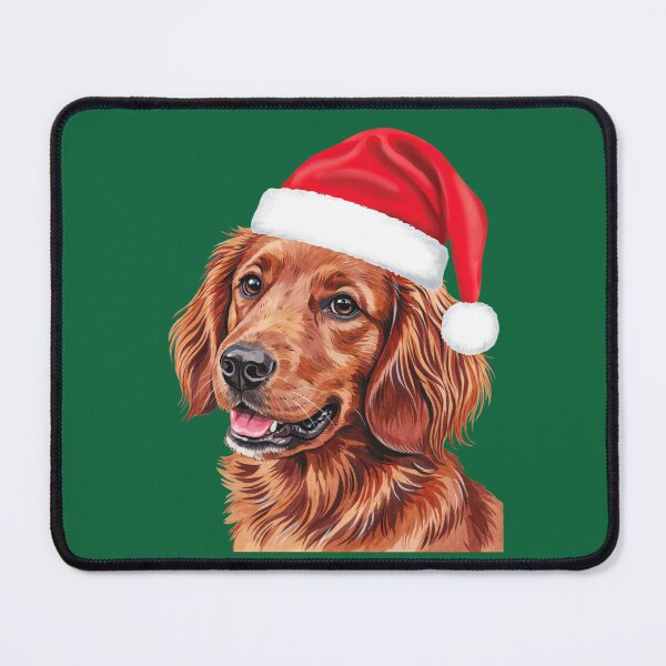 Item preview, Boykin Spaniel Wearing a Santa Hat designed and sold by theartfulaspie.