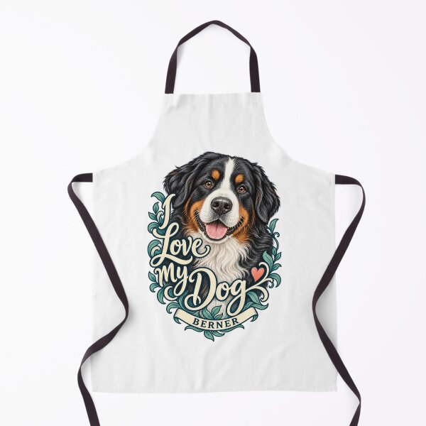 Item preview, I Love My Berner - Painterly Portrait designed and sold by Mystik-Media.