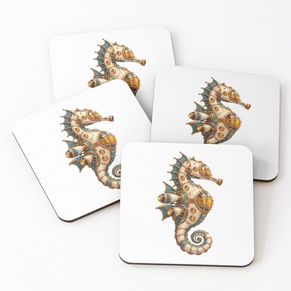 Item preview, Seahorse Shaped Exploration Spaceship designed and sold by JS Creative Studio.