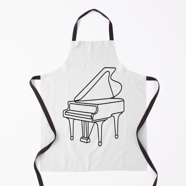 Item preview, Piano Line Art Design designed and sold by PatentArtStudio.