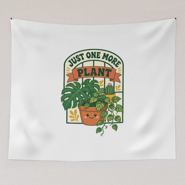 Item preview, Just One More Plant Retro Plant Mom Monstera designed and sold by plam50.