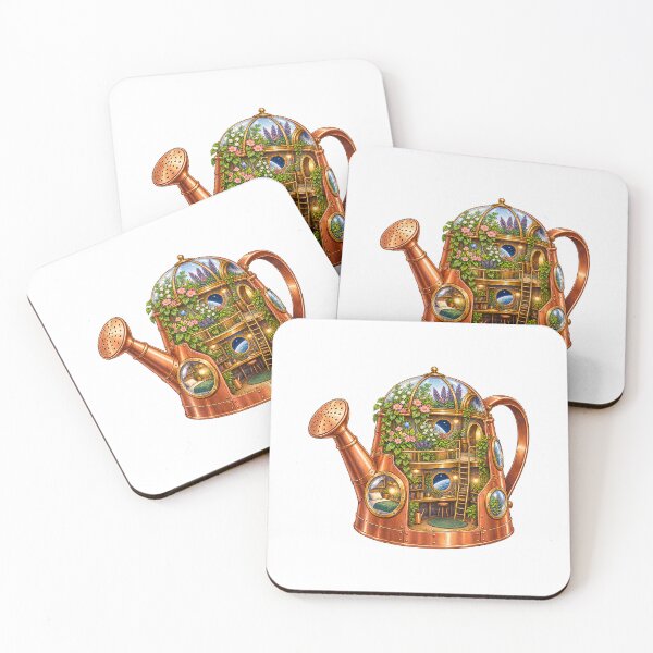 Item preview, Space Garden Inside a Watering Can designed and sold by JS Creative Studio.