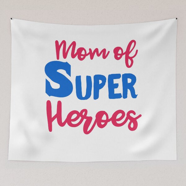 Item preview, Mom Of Super Heroes designed and sold by Cisic.