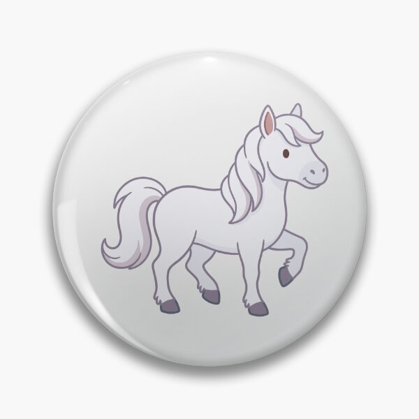 Artikelvorschau, Graceful White Horse Prancing with a Flowing Mane entworfen und verkauft von zan-mf.