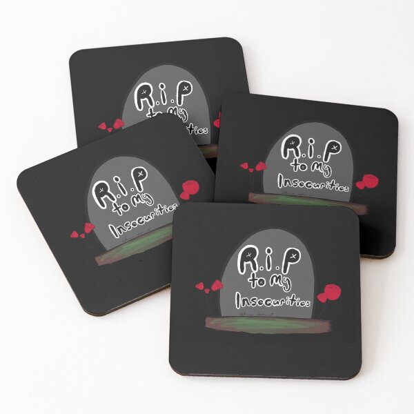 Item preview, Funny mental health: r.i.p to my insecurities  designed and sold by Rayvndoesart.