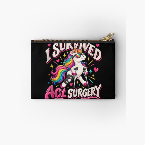 Item preview, I Survived ACL Surgery Funny Unicorn  designed and sold by NguboNorento.
