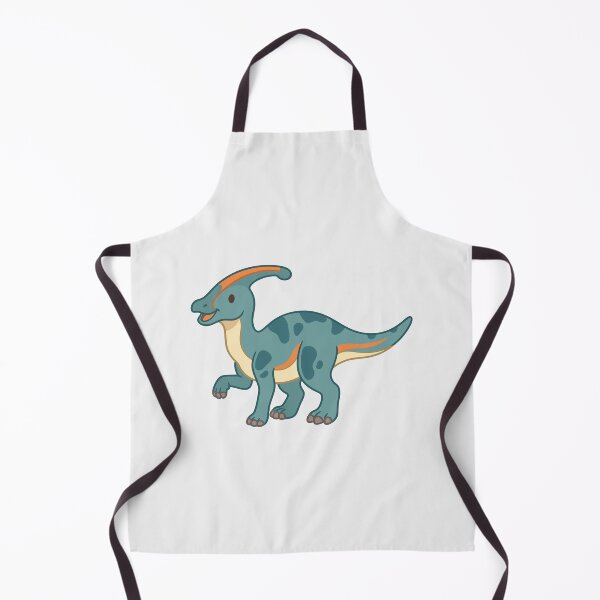 Item preview, Cute Teal Parasaurolophus Dinosaur Walking Happily designed and sold by zan-mf.