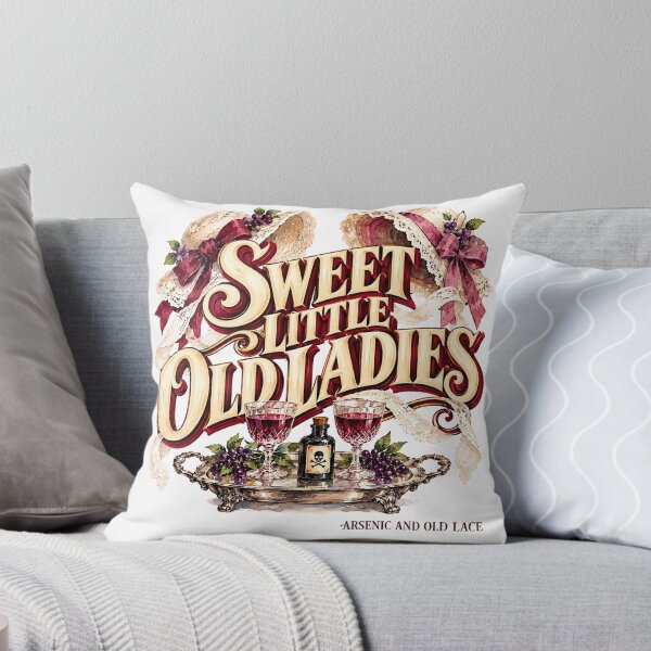Item preview, Arsenic and Old Lace - SWEET LITTLE OLD LADIES designed and sold by Lyric Vault - Rock on.