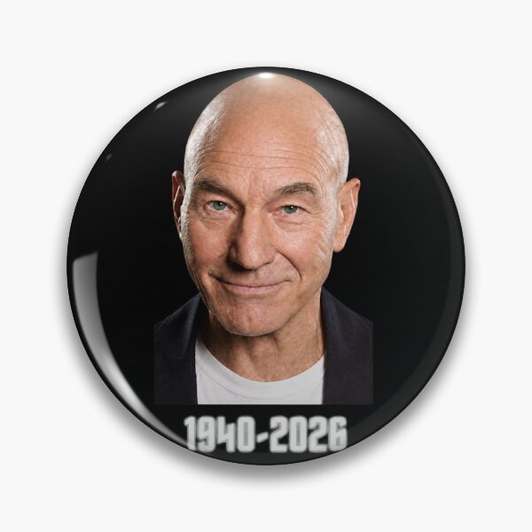 Item preview, Sir Patrick Stewart 1940-2026 Commemorative  designed and sold by OMITTEROMINOUS.