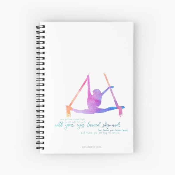 Eyes Turned Skyward Spiral Notebook
